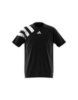 camiseta de futbol adidas fortore23 infantil negro