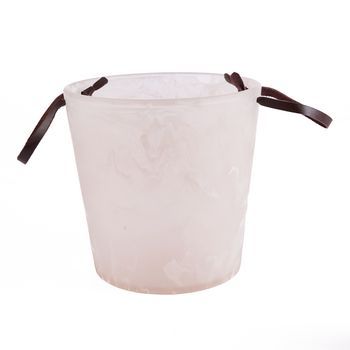 Cubo Hielo Resina Bazar Bizar - Rosa Blanco
