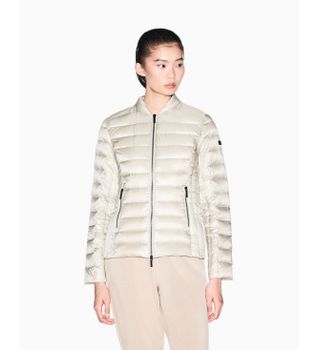 A|X Armani Exchange para mujer. XW001920AF18757U6275 Chaqueta Down beige (M), Casual, Poliamida