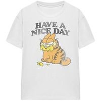 garfield camiseta have a nice day para mujer