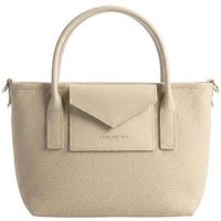 lancaster bolsa bolso tote de mano con cremallera maya double kba marfil para mujer