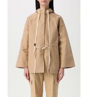 twinset para mujer 251te2180 cazadora caban marron 44 beige casual algodon