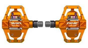 Pedales automaticos pequenos time speciale 10 naranja mandarina