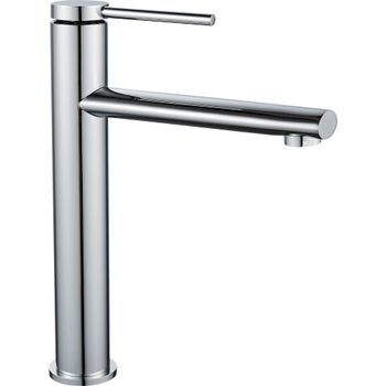 Grifo De Lavabo Rea Oval Chrom High