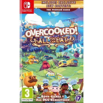Juego Overcooked: All You Can Eat para Nintendo Switch PAL EU - Nuevo Original Precintado