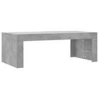 mesa de centro 102x50x36 cm madera - gris