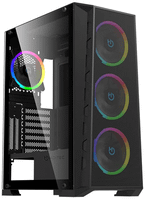 hiditec mh12 metal mesh rgb negro