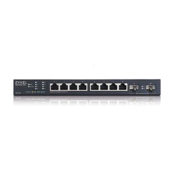 Switch Zyxel XMG1915-10E 8x 2.5G Ethernet, 2x SFP+, 80Gbps, L2, VLAN, QoS, rack