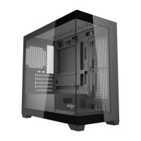 caja pc darkflash c218m mini tower  6 ventiladores argb negro
