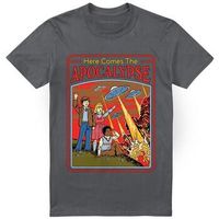 steven rhodes camiseta here comes the apocalypse para mujer