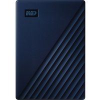 my passport for mac portable hard drive - 4 tb midnight blue blue