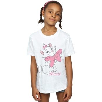 Disney Camiseta Aristocats Bow para niña