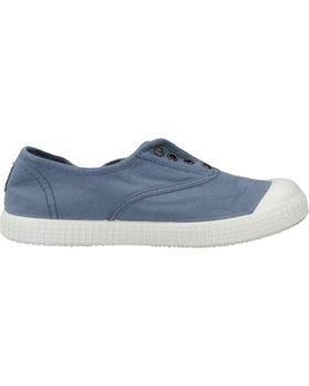 de VICTORIA VICTORIA ZAPATILLAS LONA SLIP-ON MODELO 06627 JEANS AZUL