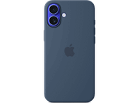 reacondicionado seminuevo excelente apple funda de silicona con magsafe para iphone 16 plus azul denim