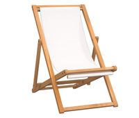 vidaxl silla de jardin de teca color crema 56x105x96 cm
