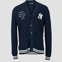 new era abrigo mlb collegiate script cardi new york yankees para hombre
