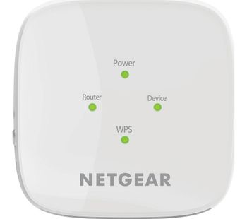 NETGEAR EX6110-100UKS WiFi Range Extender - AC 1200, Dual-band
