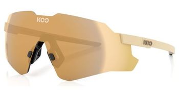 Koo nebula gafas beige y oro negro lente