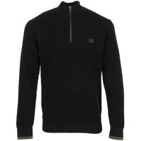 fred perry jersey waffle stitch half zip jumper para hombre