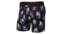 boxer saxx vibe xtra soft comfort brief fly negro multicolor hombre