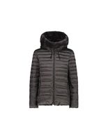 chaqueta cpm short padded gris mujer