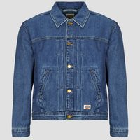 dickies cazadora vaquera selvedge pleated denim jacket archive wash para hombre