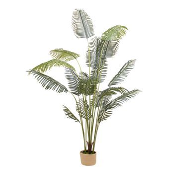 Kentia 210 - Planta Tropical Artificial Decorativa Kentia H210 Cm Para Interior Exterior Con Maceta Beige