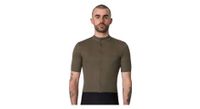 maillot rapha brevet element khaki de manga corta para hombre