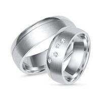 alianzas plata 925 anillos de boda 6mm de ancho