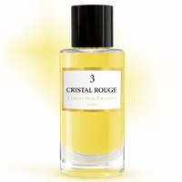 eau de parfum - 3 cristal rouge - collection prestige paris