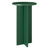 mesa alta redonda 60cm verde cedar