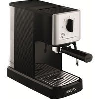 krups calvi espresso xp344040 coffee machine - black  stainless steel stainless steel