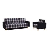 conjunto de muebles tapizado providence e115 funcion de descanso gris tapiz