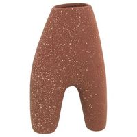 jarron terracota moteado