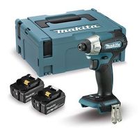 atornillador impacto bl 18v lxt 140nm 5ah 2 bat makpac 2 velocidades