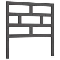 cabecero accesorio para dormir mueble dormitorio 106 x 4 x 100 cm madera de pino gris tdl0203540