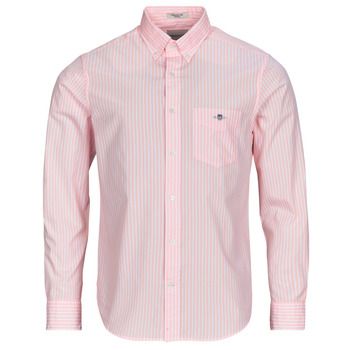 Gant Camisa manga larga REG CLASSIC POPLIN STRIPE SHIRT para hombre