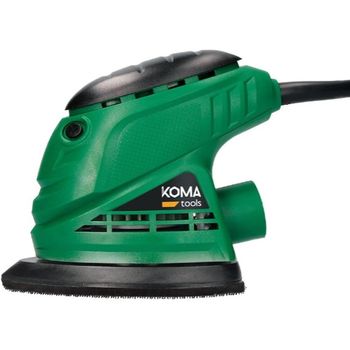Lijadora Manual Antideslizante 105W con Toma de Aspiración + Lija P80 Incluida – Herramienta Compacta y Eficaz para Acabados Profesionales