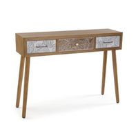 versa consolas palm grey 78 x 30 x 107 cm