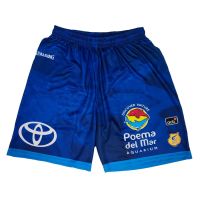 short baloncesto gran canaria segunda equipacion spalding 2024-25 azul