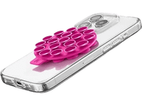 soporte movil - cellularline selfiesuctioncup adhesion de ventosas rosa