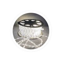 rollo 48m tubo led flexible luz fria