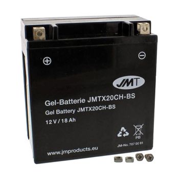 Batería JMT YTX20CH-BS gel 12V-18Ah