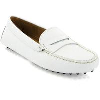 atlanta mocassin mocasines drivers michele en piel granulada para mujer