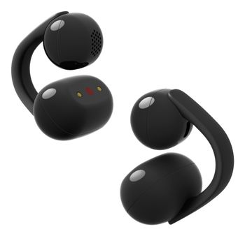 Sony WFLC900B.CE7 auricular y casco Auriculares True Wireless Stereo (TWS) De oreja abierta Llamadas/Música/Deporte/Uso diario Bluetooth Negro