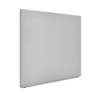 cabecero de tela aqualine liso hasta el suelo 160x120cm camas 150160 - gris perla