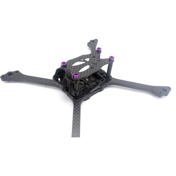 Kit de marco 533Air 188 mm X Tipo de 5 pulgadas compatible con cámara HDzero Nano90+RC18D para drones de carreras FPV.