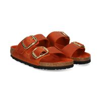 birkenstock sandalias planas mujer - naranja talla 40n