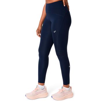ASICS Road High Waist  Mallas para correr Mujeres - azul oscuro