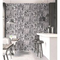 papel pintado vinilico lavable de monumentos y edificios de ciudades famosas - memorial streets 676325 de gaulan - rollo de 10 m x 106 m